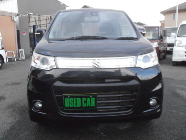 ワゴンRスティングレー X レーダーブレーキサポート装着車 誤発進抑制機能、4WD プッシュスタート スマートキー アイドリングストップ シートヒーター ディスチャージヘッドランプ Bluetoothオーディオ ハンズフリー(2枚目)