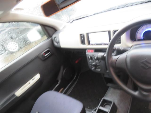 アルト L 4WDアイドリングストップ機能 衝突軽減前後センサー 社外ナビ バックカメラ ブルトウース機能 ETC スタッドレスタイヤ キーレス 禁煙車 電動格納ミラー ドアミラーボデイ同色(11枚目)