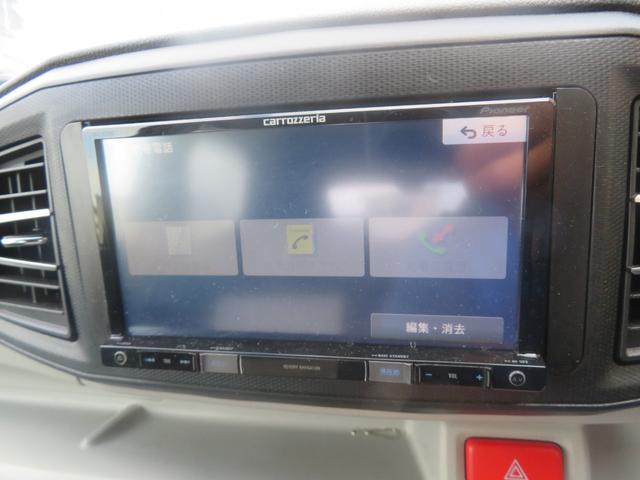 ミライース Ｘ　ＳＡＩＩＩ　４ＷＤ　純正フルセグナビ　バックカメラ　ＥＴＣ　ドライブレコーダー　キーレス　アイドリングストップ　車線はみだし防止機能　フロントリアパーキングセンサー　オートハイビーム（40枚目）