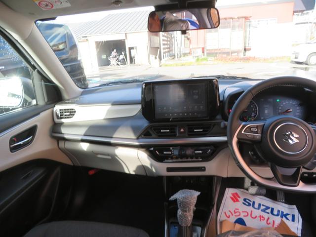 スイフト ハイブリッドＭＺ　９インチ純正ナビ　フルセグＴＶ　スズキコネクト　全方位カメラ　アップルカープレイでユーチューブ再生ＯＫ　ＬＥＤライトフオグランプ　ＥＴＣ　ブルトウース機能　シートヒーター左右　ヒーテッドミラー（21枚目）