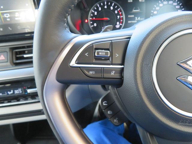 スイフト ハイブリッドＭＺ　９インチ純正ナビ　フルセグＴＶ　スズキコネクト　全方位カメラ　アップルカープレイでユーチューブ再生ＯＫ　ＬＥＤライトフオグランプ　ＥＴＣ　ブルトウース機能　シートヒーター左右　ヒーテッドミラー（29枚目）