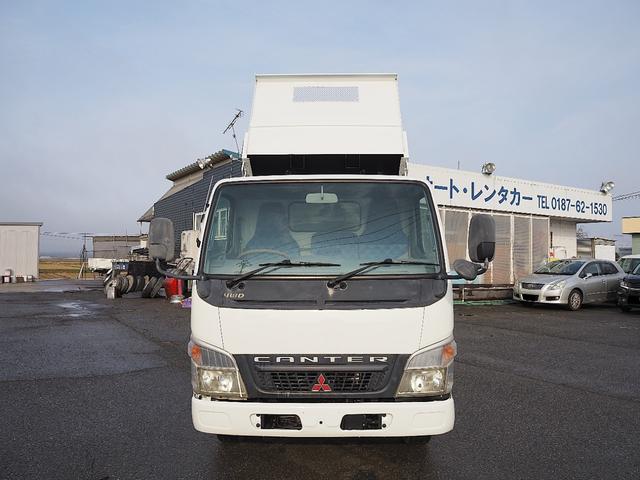 キャンター 全低床強化ダンプ　４ＷＤ　２ｔ積　Ｌゲート（2枚目）