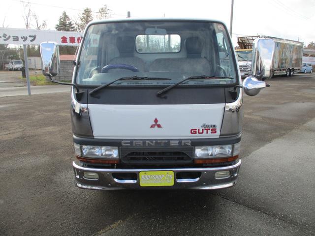 キャンター 全低床　４ＷＤ　荷台塗装済　荷台床板張替済　最大積載量１５００ｋｇ（2枚目）