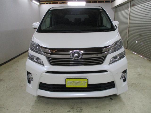 ヴェルファイア 2.4Z 4WD ワンオーナー 社外ナビ・TV 後席フリップダウンモニター バックカメラ 中古スタッドレス+アルミ(2枚目)