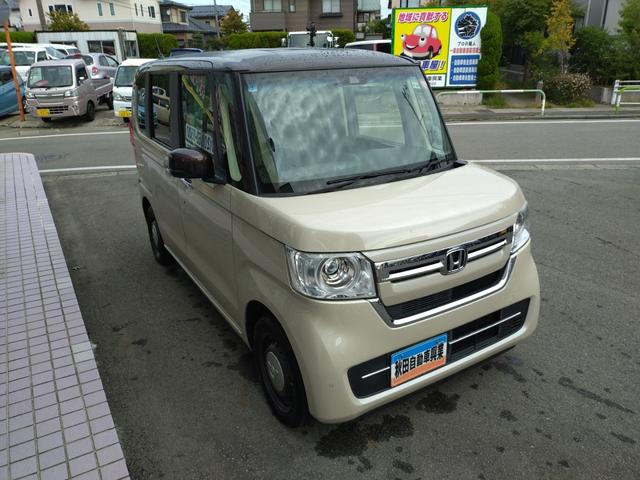 Ｎ－ＢＯＸ Ｌ　コーディネートスタイル　４ＷＤ　ツートンルーフ　純正ナビ　フルセグＴＶ　Ｂｌｕｅｔｏｏｔｈ　ＤＶＤ再生　両側パワースライドドア　両席シートヒーター　Ｂカメラ　ビルトインＥＴＣ　ＬＥＤヘッドライト　キーレスプッシュスタート（13枚目）