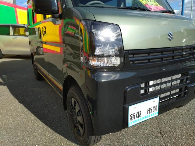 エブリイ Jリミテッド ターボ 4WD 届出済未使用車 新品Bluetooth対応ナビ デュアルカメラブレーキ LEDヘッドライト オートライト キーレスプッシュスタート 両側パワースライドドア シートヒーター(15枚目)