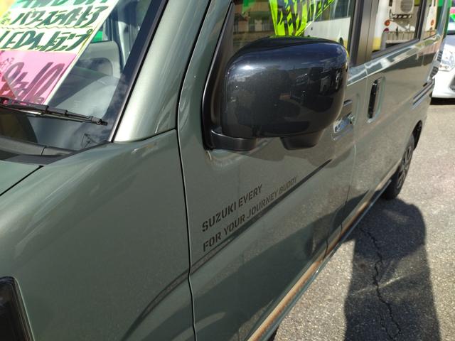 エブリイ Jリミテッド ターボ 4WD 届出済未使用車 新品Bluetooth対応ナビ デュアルカメラブレーキ LEDヘッドライト オートライト キーレスプッシュスタート 両側パワースライドドア シートヒーター(18枚目)