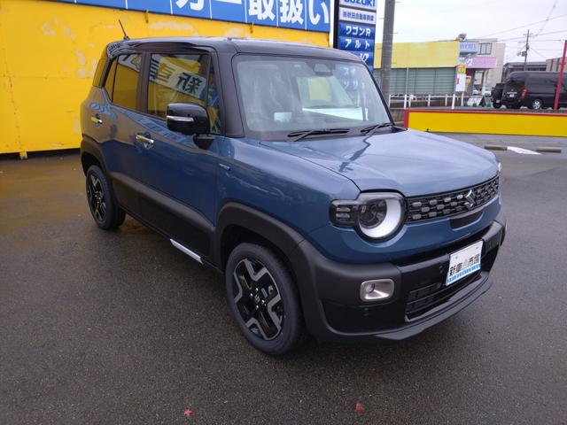 クロスビー ハイブリッドＭＺ　新型　４ＷＤ　登録済未使用車　アップグレードパッケージ　純正９インチ全方位モニター付ナビ　ＴＶ　Ｂｌｕｅｔｏｏｔｈ対応　ＬＥＤヘッドライト　スズキセーフティサポート　ブラックタフツートン（7枚目）