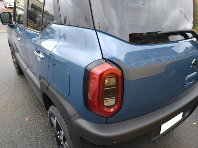 クロスビー ハイブリッドＭＺ　新型　４ＷＤ　登録済未使用車　アップグレードパッケージ　純正９インチ全方位モニター付ナビ　ＴＶ　Ｂｌｕｅｔｏｏｔｈ対応　ＬＥＤヘッドライト　スズキセーフティサポート　ブラックタフツートン（25枚目）