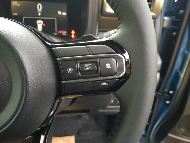 クロスビー ハイブリッドＭＺ　新型　４ＷＤ　登録済未使用車　アップグレードパッケージ　純正９インチ全方位モニター付ナビ　ＴＶ　Ｂｌｕｅｔｏｏｔｈ対応　ＬＥＤヘッドライト　スズキセーフティサポート　ブラックタフツートン（45枚目）