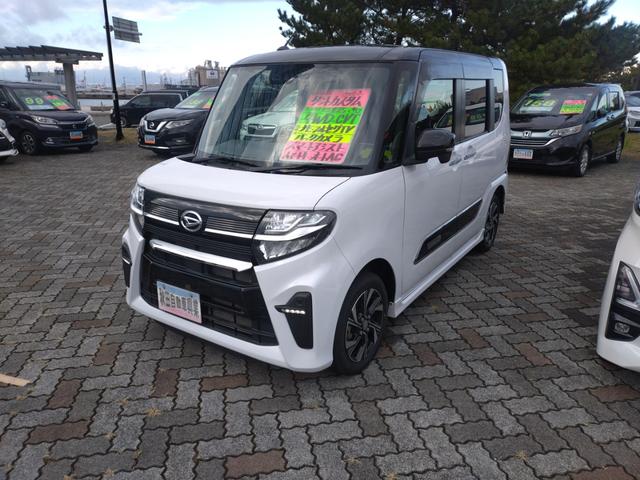 タント カスタムＸ　４ＷＤ　衝突被害軽減ブレーキ　純正ツートンカラー　ナビ　フルセグＴＶ　Ｂｌｕｅｔｏｏｔｈ　Ｂカメラ　両側パワースライドドア　ＬＥＤヘッドライト　シートヒーター　寒冷地仕様（9枚目）