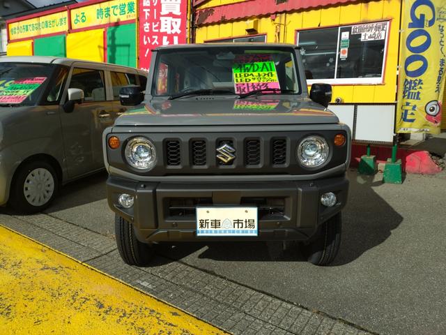 ジムニー ＸＣ　４ＷＤ　ターボ　届出済未使用車　ナビ　フルセグＴＶ　Ｂｌｕｅｔｏｏｔｈ　スズキセーフティサポート　ＬＥＤヘッドライト　オートライト　スマートキー　オートクルーズコントロール　シートヒーター（2枚目）