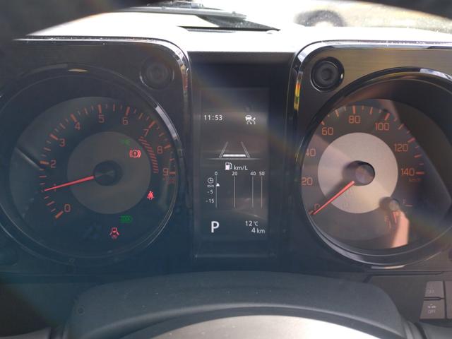 ジムニー ＸＣ　４ＷＤ　ターボ　届出済未使用車　ナビ　フルセグＴＶ　Ｂｌｕｅｔｏｏｔｈ　スズキセーフティサポート　ＬＥＤヘッドライト　オートライト　スマートキー　オートクルーズコントロール　シートヒーター（40枚目）