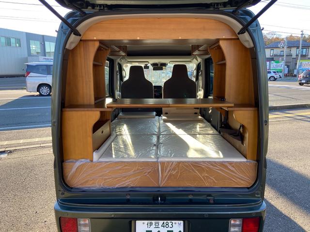エブリイ ＰＡリミテッド　４ＷＤ　キャンピングカー　未使用品ちょいＣＡＭ豊バージョン　衝突被害軽減ブレーキ　クリアランスソナー　ドライブレコーダー　パワーステアリング　パワーウィンドウ　エアコン　ＣＤ・ラジオ（4枚目）