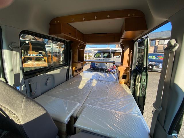 エブリイ ＰＡリミテッド　４ＷＤ　キャンピングカー　未使用品ちょいＣＡＭ豊バージョン　衝突被害軽減ブレーキ　クリアランスソナー　ドライブレコーダー　パワーステアリング　パワーウィンドウ　エアコン　ＣＤ・ラジオ（9枚目）