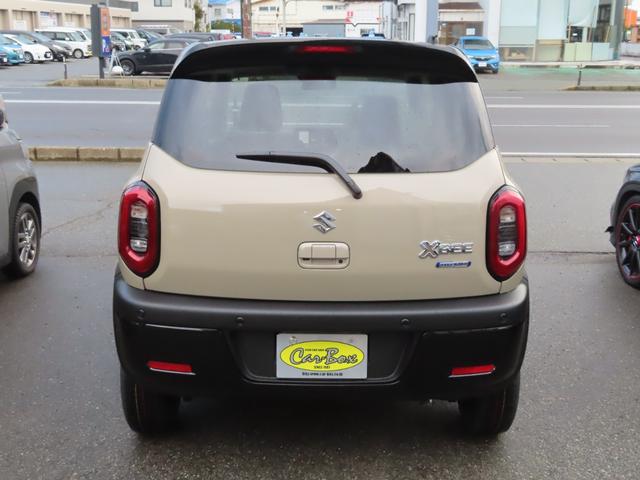 クロスビー ハイブリッドＭＺ　登録済未使用車　全周囲カメラ　９インチナビ　アップルカープレイ　ドラレコ（前後）ＥＴＣ　フロアマット　ドアバイザー　スタッドレスタイヤアルミホイール付　全車速追従クルコン　シートヒーター　ＢＳＭ（6枚目）