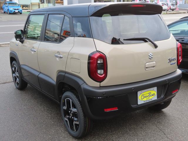 クロスビー ハイブリッドＭＺ　登録済未使用車　全周囲カメラ　９インチナビ　アップルカープレイ　ドラレコ（前後）ＥＴＣ　フロアマット　ドアバイザー　スタッドレスタイヤアルミホイール付　全車速追従クルコン　シートヒーター　ＢＳＭ（7枚目）