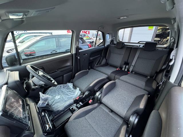 クロスビー ハイブリッドＭＺ　登録済未使用車　全周囲カメラ　９インチナビ　アップルカープレイ　ドラレコ（前後）ＥＴＣ　フロアマット　ドアバイザー　スタッドレスタイヤアルミホイール付　全車速追従クルコン　シートヒーター　ＢＳＭ（39枚目）