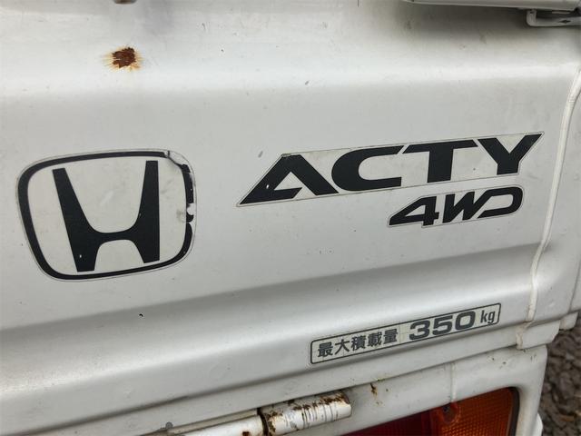 アクティトラック 　４ＷＤ　軽トラック　ＭＴ　ＥＴＣ　キーレスエントリー　エアコン　パワーウィンドウ　運転席エアバッグ（19枚目）
