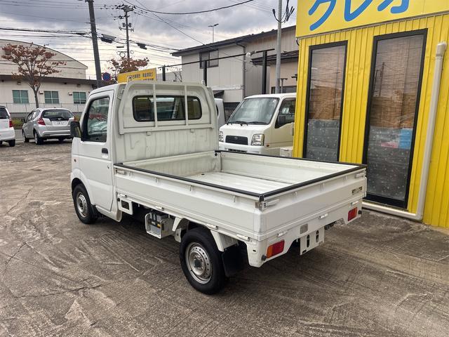 キャリイトラック KCエアコン・パワステ 4WD 軽トラック MT エアコン パワーステアリング 記録簿(7枚目)