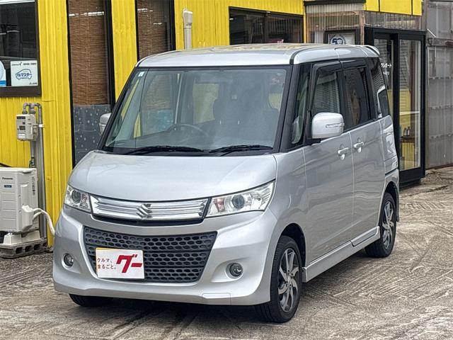 パレットＳＷ ＴＳ　ワンオーナー　両側電動スライドドア　ナビ　ＴＶ　オートライト　ＨＩＤ　スマートキー　シートヒーター　ベンチシート　ＣＶＴ　盗難防止システム　ＡＢＳ　ＣＤ　ＤＶＤ再生　ＵＳＢ　Ｂｌｕｅｔｏｏｔｈ（13枚目）