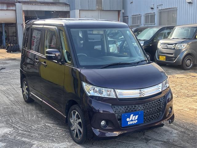 パレットＳＷ ＸＳ　４ＷＤ　両側スライド・片側電動　ナビ　オートライト　ＨＩＤ　スマートキー　シートヒーター　ベンチシート　ＣＶＴ　盗難防止システム　ＡＢＳ　ＣＤ　ＤＶＤ再生　アルミホイール　衝突安全ボディ　エアコン（14枚目）