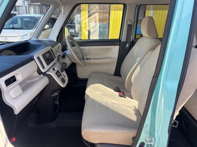 ムーヴキャンバス Ｘ　４ＷＤ　両側スライドドア　オートライト　スマートキー　アイドリングストップ　ベンチシート　ＣＶＴ　盗難防止システム　ＡＢＳ　ＥＳＣ　ＣＤ　ＵＳＢ　ミュージックプレイヤー接続可　衝突安全ボディ　エアコン（9枚目）