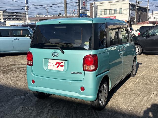 ムーヴキャンバス Ｘ　４ＷＤ　両側スライドドア　オートライト　スマートキー　アイドリングストップ　ベンチシート　ＣＶＴ　盗難防止システム　ＡＢＳ　ＥＳＣ　ＣＤ　ＵＳＢ　ミュージックプレイヤー接続可　衝突安全ボディ　エアコン（15枚目）