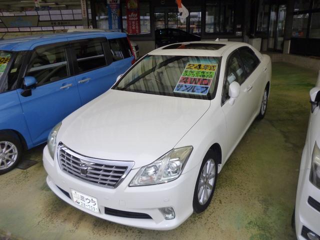 クラウン ３．０ロイヤルサルーンｉ－Ｆｏｕｒ　プレミアムＥＤ　４ＷＤ　純正ＨＤＤナビ　ＴＶ　Ｂカメラ　ＥＴＣ　サンルーフ　パワーシート（21枚目）