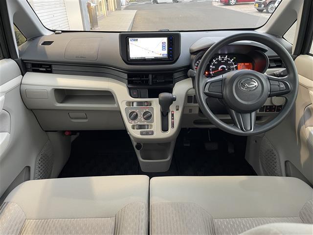 ムーヴ L SAIII 社外メモリーナビ ワンセグTV 社外14インチAW スマートアシスト3 アイドリングストップ オートハイビーム オートライト ドアバイザー フロアマット キーレス(35枚目)