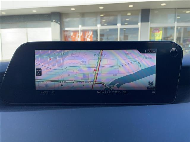 ＭＡＺＤＡ３ファストバック １５Ｓツーリング　ワンオーナー　純正メモリーナビ　３６０°セーフティパッケージ　レーダークルーズ　ヘッドアップディスプレイ　クリアランスソナー　ステアリングリモコン　ドライブレコーダー　オートライト　ＬＥＤライト（3枚目）