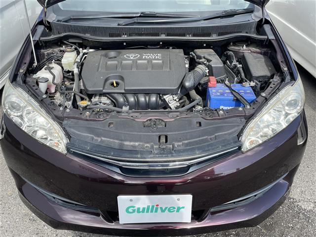 ウィッシュ 1.8X 純正SDナビ(AM/FM/BT) 3列シート ETC 電格ミラー HIDヘッドライト ABS 横滑り防止装置 盗難防止装置 純正フロアマッド 純正ドアバイザー スペアキー1本 カーテンエアバッグ(34枚目)