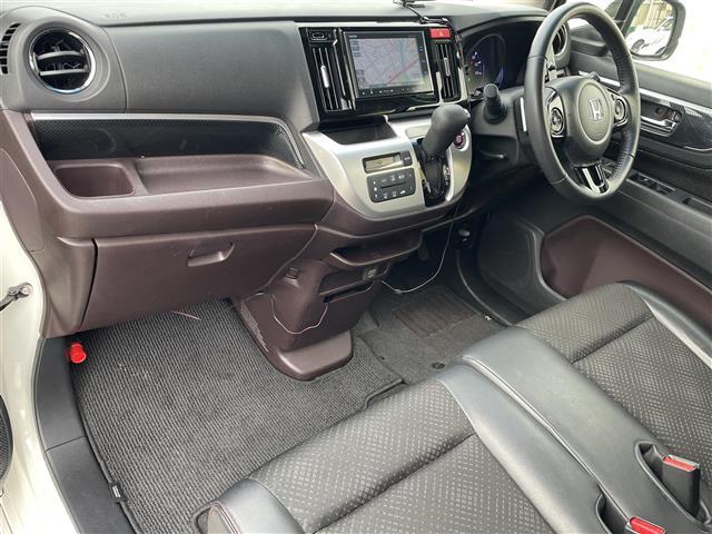 Ｎ－ＷＧＮカスタム Ｇ・ターボパッケージ　純正ナビ　Ｂカメラ　フルセグ　ハーフレザー　クルコン（9枚目）