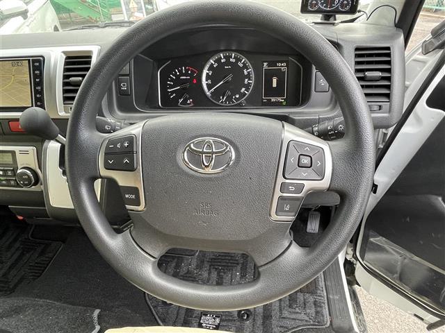 ハイエースワゴン グランドキャビン　ワンオーナー／４ＷＤ／純正ナビ／フルセグＴＶ／ＣＤ／ＤＶＤ／ＦＭ・ＡＭ／Ｂｌｕｅｔｏｏｔｈ／ＥＴＣ／ドラレコ／片側パワスラ／全周囲カメラ／レーンアシスト／デジタルインナーミラー／レーダー探知機（7枚目）