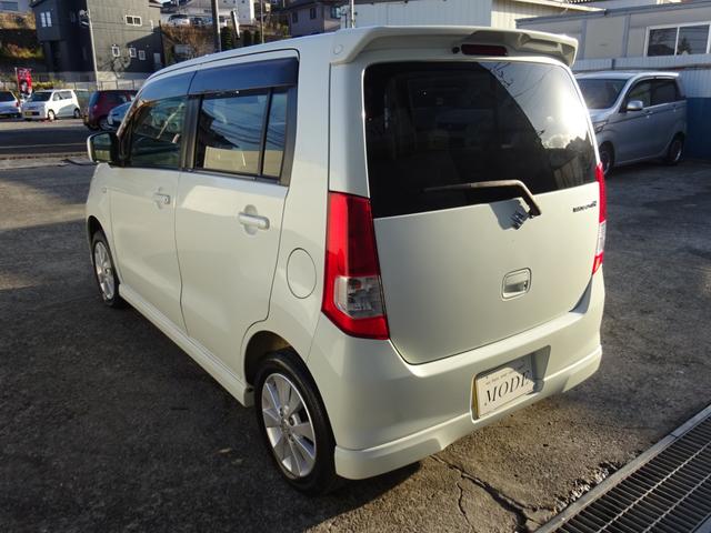 ワゴンR FXリミテッド 純正エアロ プッシュスタート スマートキー(8枚目)