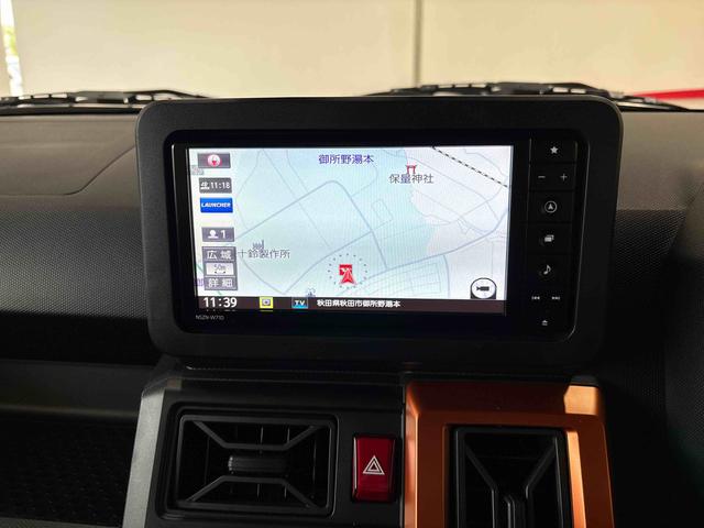 タフト Ｇ　４ＷＤ　純正ナビ　ＬＥＤヘッドライト／フォグランプ　オートライト／エアコン／ハイビーム／電動格納ドアミラー　電動パーキングブレーキ　ドライブレコーダー　ＴＶコントロールキット　コーナーセンサー（23枚目）