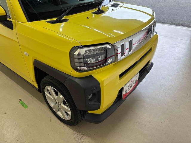 タフト Ｇ　４ＷＤ　純正ナビ　ＬＥＤヘッドライト／フォグランプ　オートライト／エアコン／ハイビーム／電動格納ドアミラー　電動パーキングブレーキ　ドライブレコーダー　ＴＶコントロールキット　コーナーセンサー（67枚目）