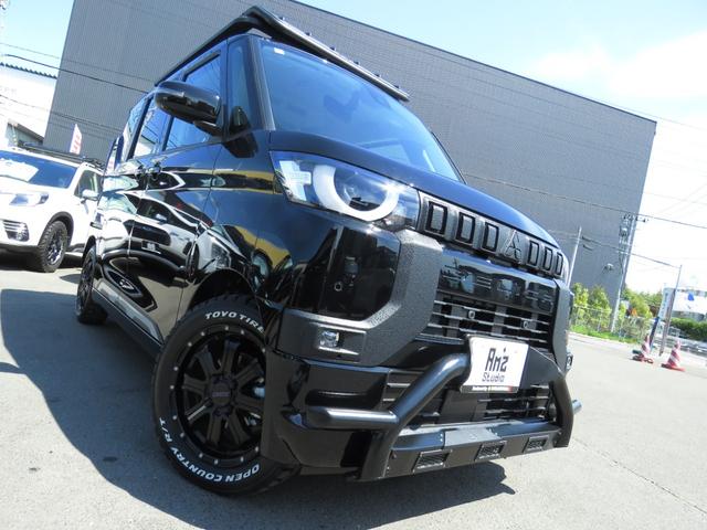 Ｔ　プレミアム　４ＷＤ　Ａｍｚアウトドア仕様　ラプター塗装　バスターズラック　ＤＡＮＳＨＡＱバンパー　レイズアルミＴＯＹＯオープンカントリーＲ／Ｔ　レダクル　両側Ｐスライドアラモニ　アダプティブＬＥＤヘッドライト(5枚目)