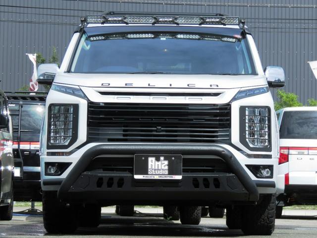 デリカＤ：５ Ｐ　アルパインビックＸ１１型ナビ＆１２．８型後席モニター◆ＥＴＣ２．０◆ＫＡＤＤＩＳルーフラック＆Ｒラダー＆トレイルヒッチ＆テールガード◆ＸＪ０６ホイール＆ＢＦＡＴタイヤ◆ＪＡＯＳオバフェン＆ＬＥＤグリル（17枚目）