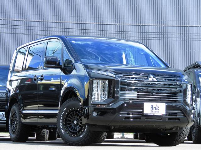 デリカＤ：５ ブラックエディション　本革シート４ＷＤターボＡｍｚカスタム／アルパインビックＸ１１型ナビＵＳＢ＆ＨＤＭＩ接続ユニット／全方位アラウンドモニター／新品ＢＦグッドリッチタイヤ／ＸＪ０８ホイール／衝突軽減ブレーキｅ－ＡＳＳＩＳＴ（9枚目）