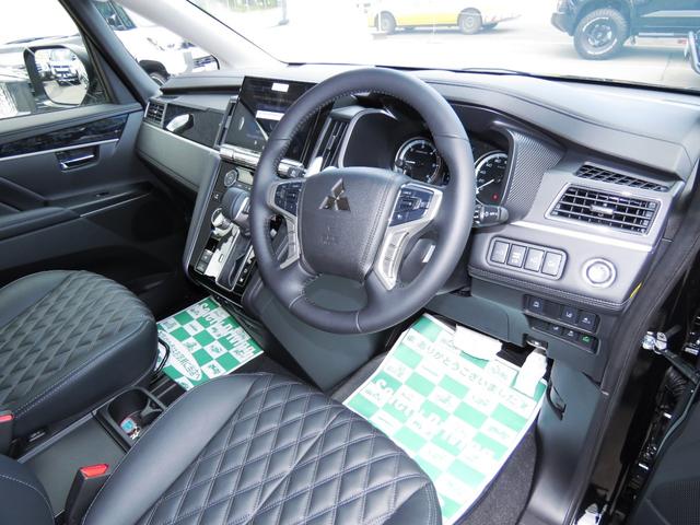 デリカＤ：５ ブラックエディション　本革シート４ＷＤターボＡｍｚカスタム／アルパインビックＸ１１型ナビＵＳＢ＆ＨＤＭＩ接続ユニット／全方位アラウンドモニター／新品ＢＦグッドリッチタイヤ／ＸＪ０８ホイール／衝突軽減ブレーキｅ－ＡＳＳＩＳＴ（36枚目）