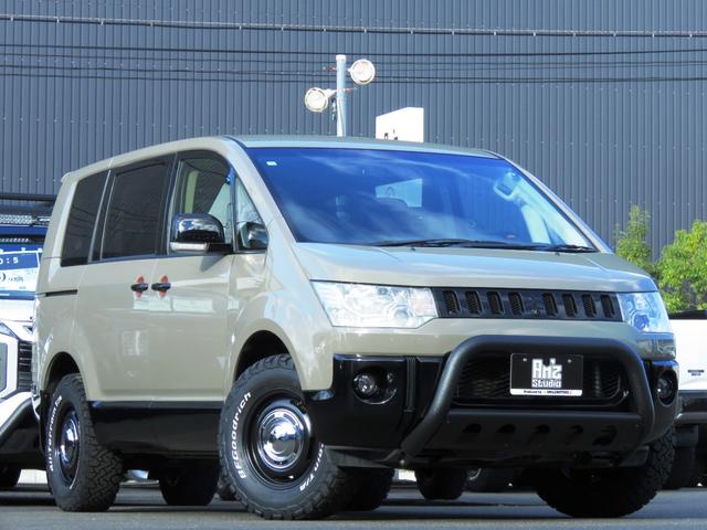 デリカＤ：５ シャモニー　４ＷＤ／ＮＥＷ全塗装ヴィンテージ仕様ＤＥＡＮクロスカントリー＆ＢＦグッドリッチＡＴタイヤＧＯＱＢＵＴＯ－ＲＥＶＯバンパーガードラプター塗装／ＭＡＤＬＹＳスモークテールガーニッシュＩＰＦドアプロテクター（18枚目）