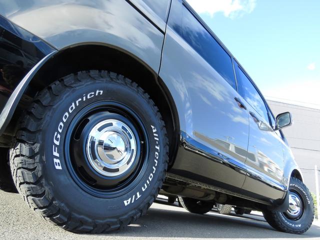 デリカＤ：５ シャモニー　４ＷＤ／ＮＥＷ全塗装ヴィンテージ仕様ＤＥＡＮクロスカントリー＆ＢＦグッドリッチＡＴタイヤＧＯＱＢＵＴＯ－ＲＥＶＯバンパーガードラプター塗装／ＭＡＤＬＹＳスモークテールガーニッシュＩＰＦドアプロテクター（22枚目）