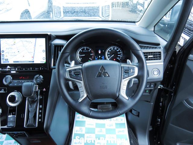 デリカD:5 P 4WDターボ/AmzStudio1.2UPリフトアップ/10.1型フルセグナビ全方位アラビューカメラ/ETC/新KM545トレック17インチアルミBFATタイヤ/レダクル&衝突軽減/前席シートヒーター(38枚目)