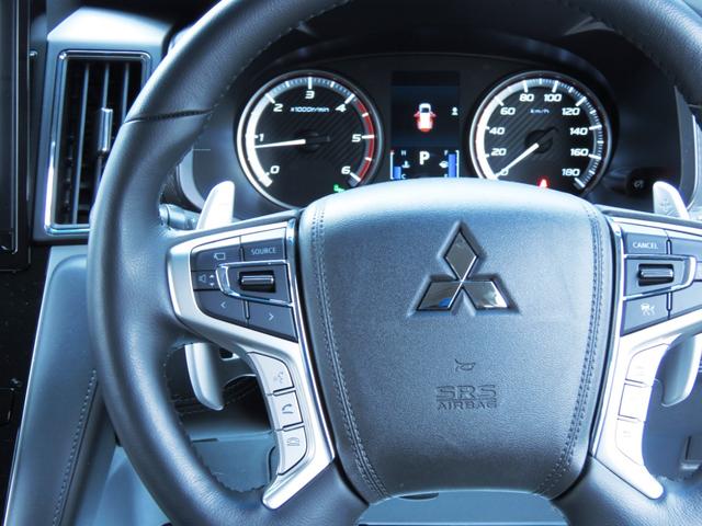 デリカD:5 P 4WDターボ/AmzStudio1.2UPリフトアップ/10.1型フルセグナビ全方位アラビューカメラ/ETC/新KM545トレック17インチアルミBFATタイヤ/レダクル&衝突軽減/前席シートヒーター(39枚目)