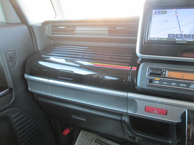 スペーシアカスタム ハイブリッドＸＳターボ　中部仕入れ　４ＷＤ　デュアルカメラブレーキサポート　両側電動スライドドア　フルセグ対応メモリーナビ　セレクトビューバックアイバックカメラ　ハーフレザーシート　純正１５ＡＷ　夏タイヤ新品　スマートキー（22枚目）