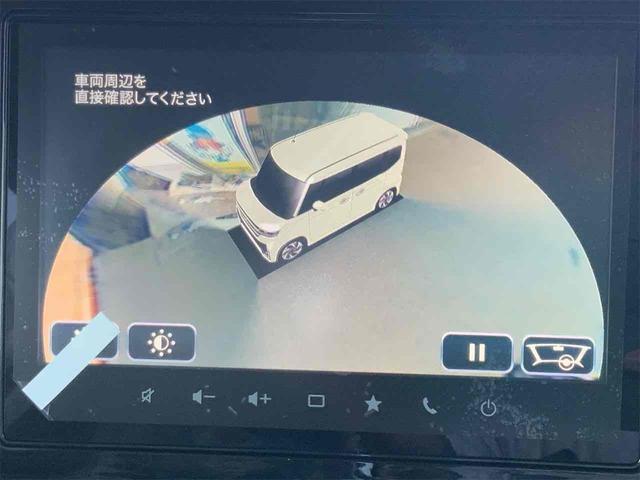 スペーシアカスタム ハイブリッドＸＳターボ　４ＷＤ　全周囲カメラ　両側電動スライドドア　ナビ　ＴＶ　クリアランスソナー　オートクルーズコントロール　レーンアシスト　衝突被害軽減システム　オートライト　ＬＥＤヘッドランプ　スマートキー（4枚目）