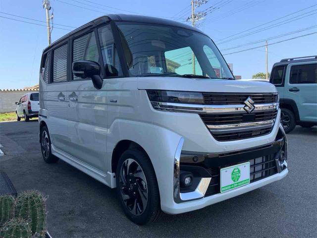 スペーシアカスタム ハイブリッドＸＳターボ　４ＷＤ　全周囲カメラ　両側電動スライドドア　ナビ　ＴＶ　クリアランスソナー　オートクルーズコントロール　レーンアシスト　衝突被害軽減システム　オートライト　ＬＥＤヘッドランプ　スマートキー（13枚目）