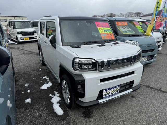 Ｇターボ　クロムベンチャー　４ＷＤ　届け出済み未使用車　バックカメラ　クリアランスソナー　レーンアシスト　衝突被害軽減システム　オートライト　ＬＥＤヘッドランプ　スマートキー　アイドリングストップ　電動格納ミラー　シートヒーター(13枚目)