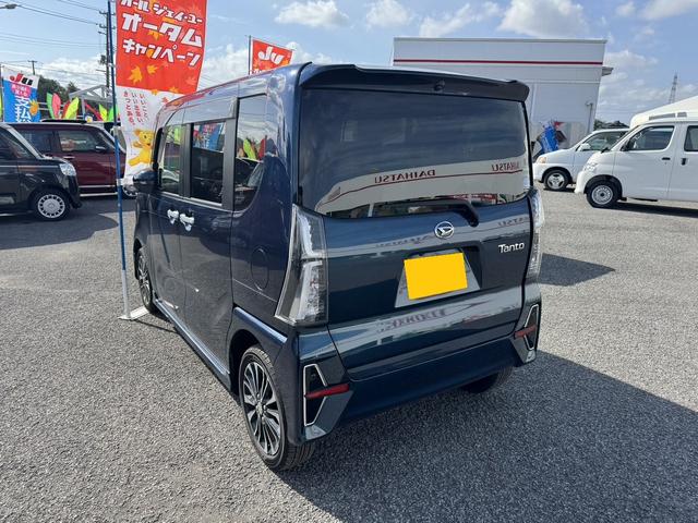 タント カスタムＲＳ　４ＷＤ　ドライブレコーダー　両側電動スライドドア　クリアランスソナー　衝突被害軽減システム　オートライト　ＬＥＤヘッドランプ　スマートキー　アイドリングストップ　シートヒーター　ベンチシート　ＣＶＴ（5枚目）